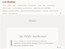 Tablet Screenshot of loubuttino.com